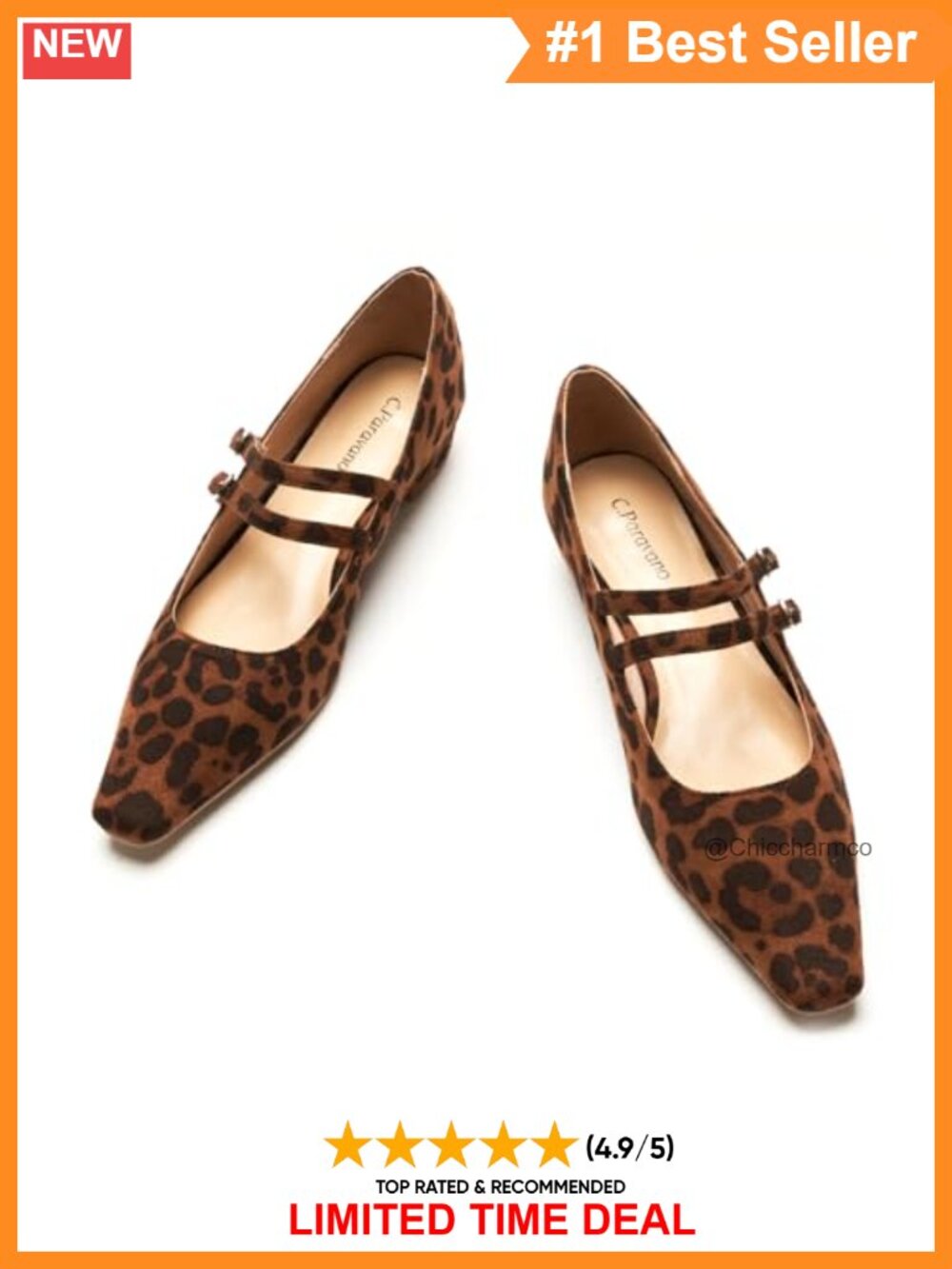 Lambskin Leather Mary Jane Flats Low Heel Block Pumps Work Shoes